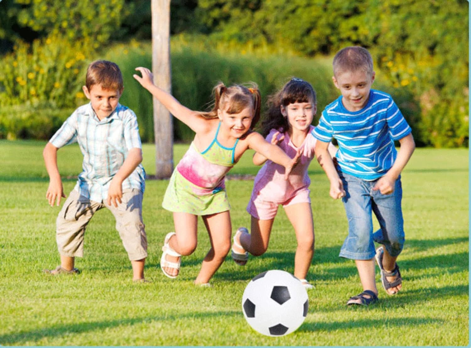 Soccer Basketball Football Small Sports Bouncy Balls with Hand Pump for Kids and Toddlers - (Pack of 3) 6-Inch Diameter Rubber Sport Ball Set for Fun Outdoors and Backyard Play
